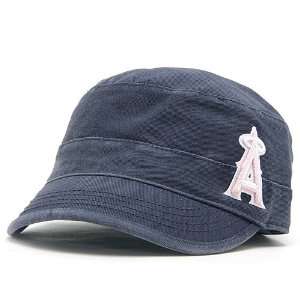  Los Angeles Angels Of Anaheim Crystal Military Womens Cap 