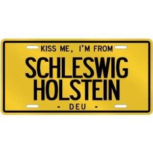   SCHLESWIG HOLSTEIN  GERMANY LICENSE PLATE SIGN CITY