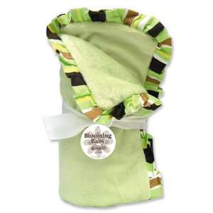  Trend Lab Baby Giggles Velour Ruffle Blanket Baby