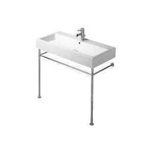 Duravit D17510 Vero 39 3/8 Single Hole Washbasin with Chrome Metal Co
