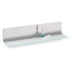 Blomus Bathroom Shelf   Stainless Steel   4.33H x 5.12W x 11.82D 