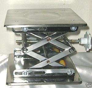 Stainless steel lab jack stand rack scissor 8 New  