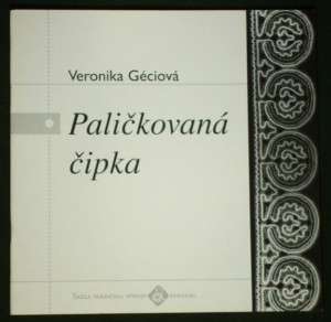 BOOK Slovak Bobbin Lace pattern folk costume textile  