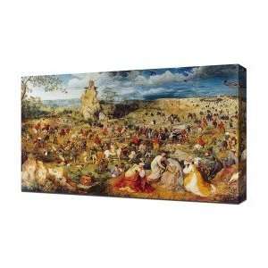  Bruegel Procession To Cavalry 2   Canvas Art   Framed Size 