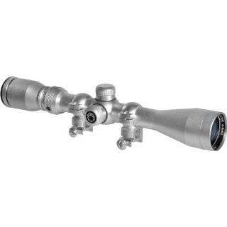  BARSKA 4x32 Plinker 22 Riflescope (Silver) Sports 