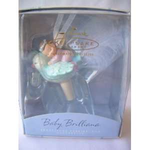  2002 Hallmark Ornament Frostlight Faeries Baby Brilliana 