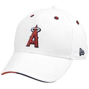 New Era Anaheim Angels White Dexterity Hat  Sports 