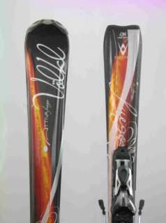 Used Volkl Attiva Fuego Shape Snow Ski 147cm A  