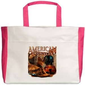  Beach Tote Fuchsia American Country Boots And Fiddle 