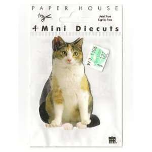    PAPER HOUSE Mini Diecuts   Cats (Pack of 4) Arts, Crafts & Sewing
