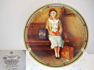 Norman Rockwell A Young Girls Dream Collector Plate  