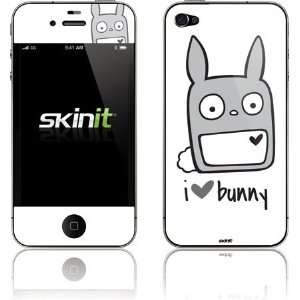  i HEART bunny skin for Apple iPhone 4 / 4S Electronics