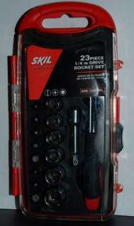 SKIL 23 Piece Drive Socket / Ratchet Set  NEW  
