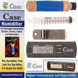 oasis humidifier thermometer hygrometer combo pack for musical 
