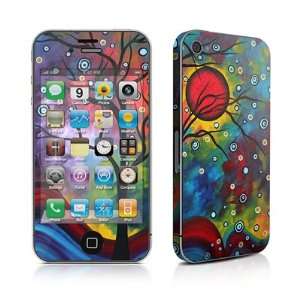 Morning Song Design Protective Skin Decal Sticker for Apple iPhone 4 