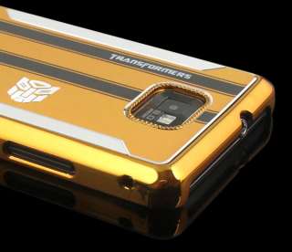   Aluminum Hard Case Cover For Samsung Galaxy S 2 i9100 Gold  