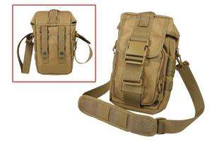   Nylon Flexipack M.O.L.L.E. Tactical Shoulder Bag 12 X 6 X 4  