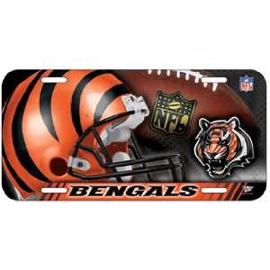  NFL Cincinnati Bengals High Definition License Plate *SALE 
