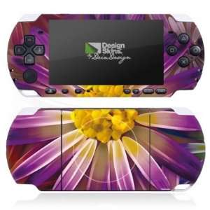  Design Skins for Sony PSP 3004 Slim & Lite   Purple Flower 