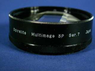 Spiralite Multimage Series 7 Model 3P Lens Filter Box  
