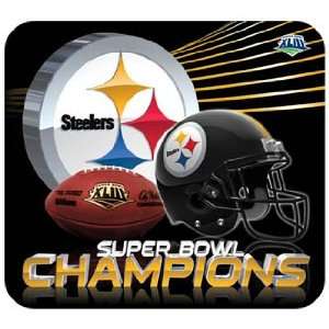  Pittsburgh STEELERS Super Bowl XLIII 43 Champs MOUSEPAD 