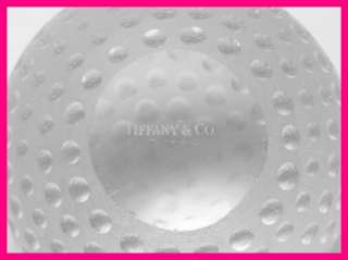 Tiffany & Co. Crystal Golf Ball Paperweight  
