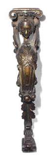 Awesome Antique Egyptian Revival Brass Ormolu  
