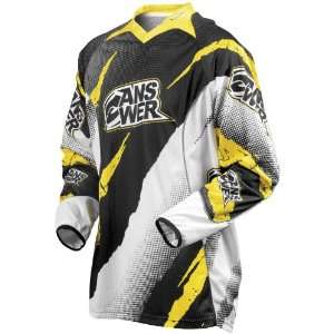 Answer Alpha Air Jersey , Color Yellow/Black, Size XL, Style Shred 
