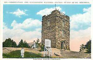 NC MOUNT MITCHELL OBSERVATORY WEATHER STATION T94061  