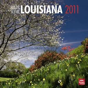   Louisiana, Wild & Scenic 2011 Wall Calendar 12 X 12