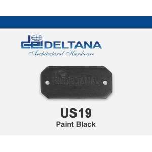  Deltana CPC4764 US19 Paint Black Solid Brass Cable Cover 