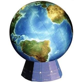 Real World Globe RWG1050 Dry Erase Real World Globe, 18 Diameter