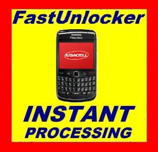 IUSACELL Mexico BlackBerry BOLD 9780 MEP Unlock Code  
