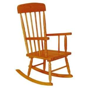  Conventional Kids Rocking Chair   Honey