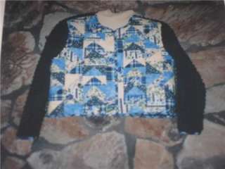 Chenille Patchwork Jacket Quilt Pattern new M. Lemarche  