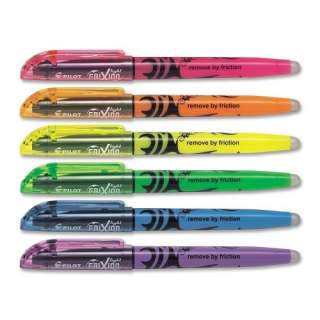 10 pens, Box of Pilot Frixion Light Erasable Highlighter Marker,PINK 