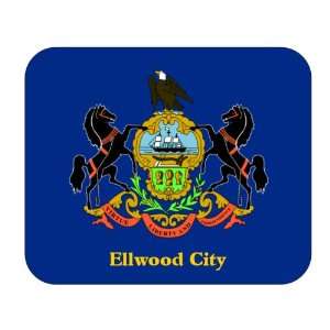  US State Flag   Ellwood City, Pennsylvania (PA) Mouse Pad 