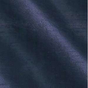   Promotional Dupioni Silk Fabric Iridescent Midnight Navy By The Yard