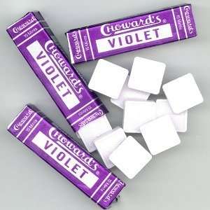Violet Mints   Chowards (6 Pack) Grocery & Gourmet Food
