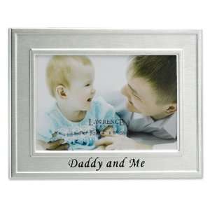 Lawrence Frames Daddy and Me Silver Plated 6x4 Picture Frame   Daddy 