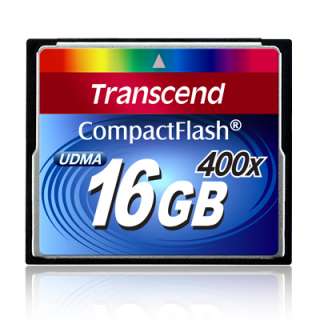 Transcend CompactFlash 400X Genuine 16GB CF Memory Card  