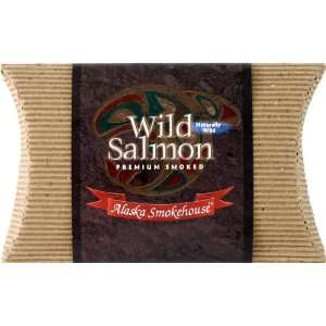 Alaska Smokehouse Smoked Salmon Fillet In E flute Pillow, 8 Ounce 