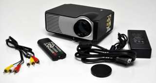   LED Mini Projector LED2 Home Projector With VGA/S Video/TV/HDMI  