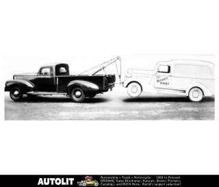 1941 Hudson Big Boy Cab Pickup Truck With Tow Chief Factory Photo 