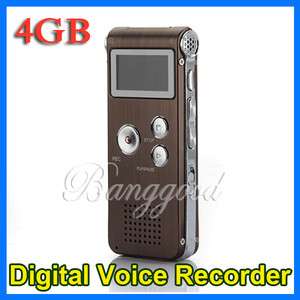   4GB 650Hr Digital Audio Voice Recorder Dictaphone  Player FM  