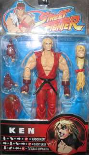 SOTA Street Fighter Round 2   Ken Figure Red Verison  