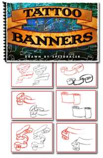 Tattoo Supplies reference book flash Banners & Scrolls  