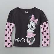 Disney Minnie Mouse Toddler Girls Graphic T Shirt 