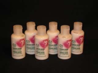 The Body Shop Lot   CASSIS ROSE Body Lotion x 6  
