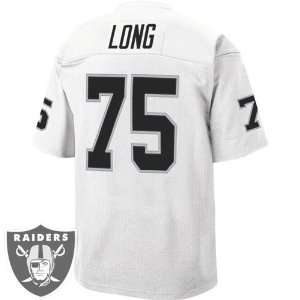  Oakland Raiders #75 Howie Long White Jersey Throwback Nfl 